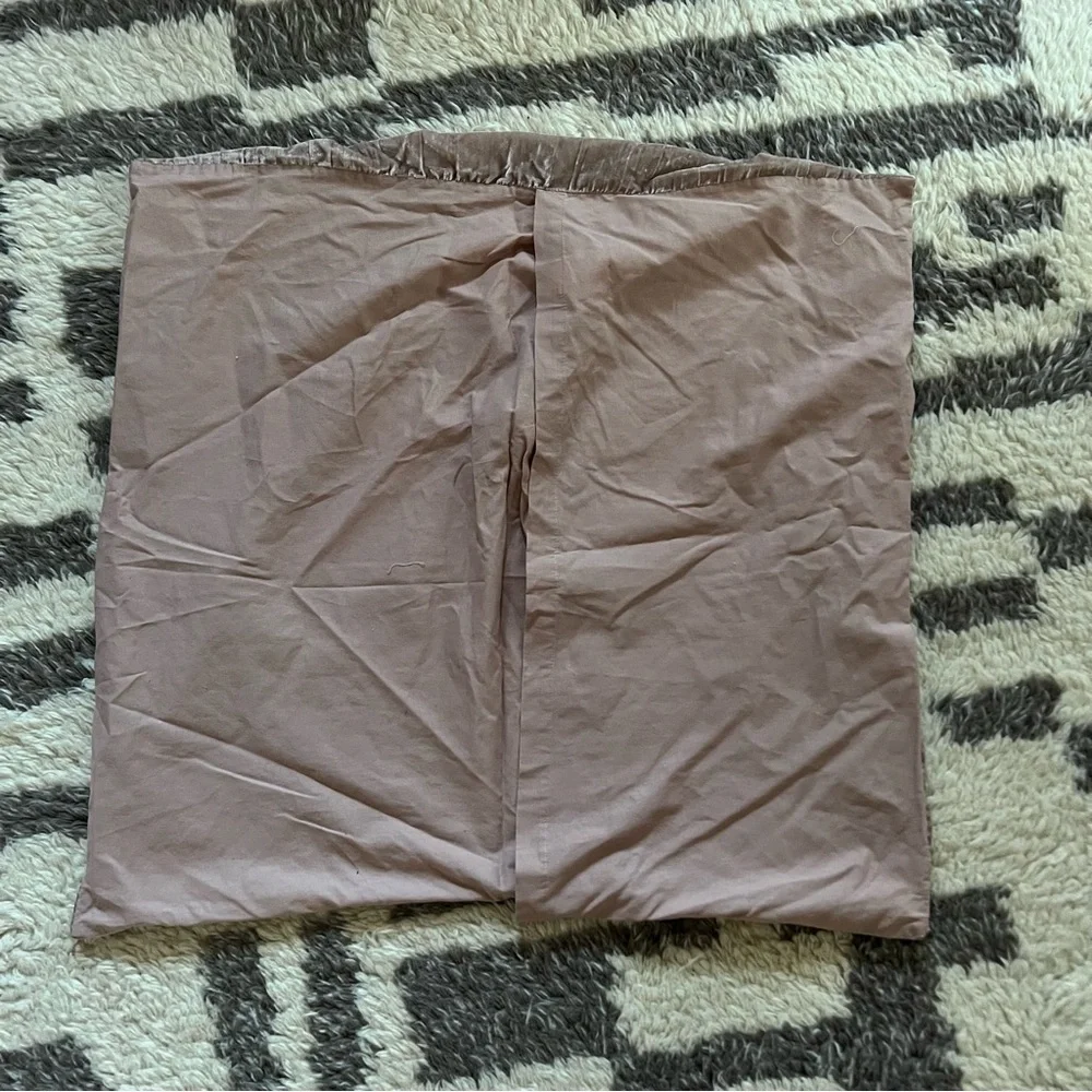 West Elm crinkle velvet